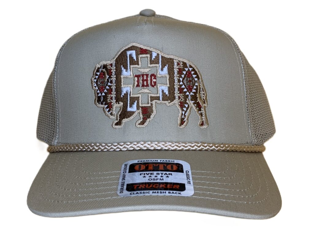 Buffalo Rope Caps